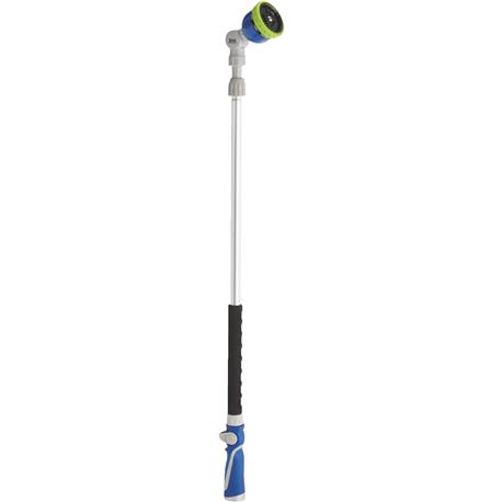 Best Garden 9 Pattern Blue and Gray Telescoping Water Wand, 55 in.