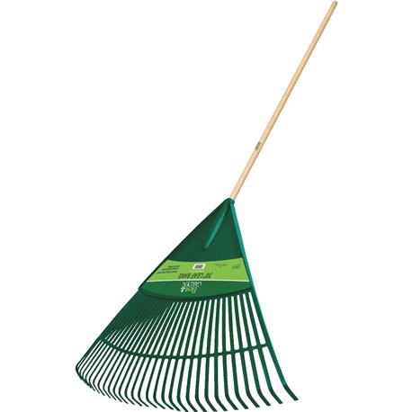 Best Garden Poly Leaf Rake, 30 in.