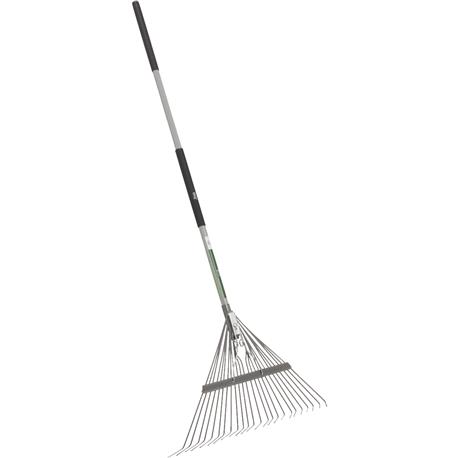 Best Garden Steel Leaf Rake, 24 in.