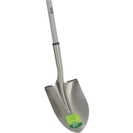 Best Garden Fiberglass Handle Round Point Shovel, 46 in.