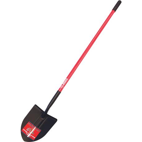 Bully Tools 14 Gauge Round Point Shovel, 46 in.