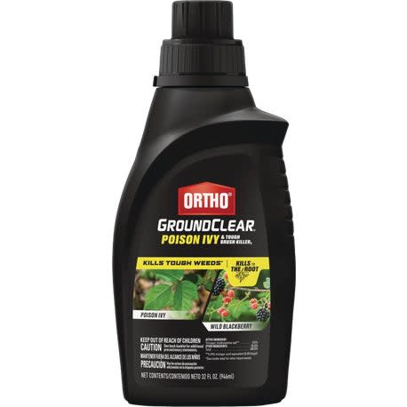 Ortho GroundClear Poison Ivy & Tough Brush Killer Concentrate, 32 oz.