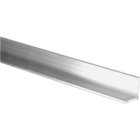 SteelWorks Milled 1/16 In. Aluminum Solid Angle, 1/2 In. x 6 Ft.