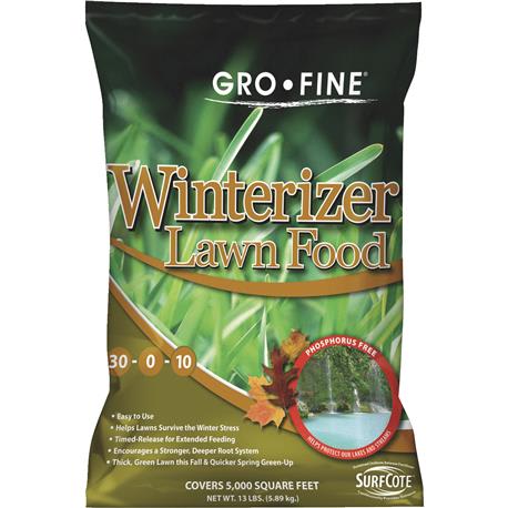 Gro-Fine Phosphorus Free Winterizer Fall Fertilizer, 13 lb.