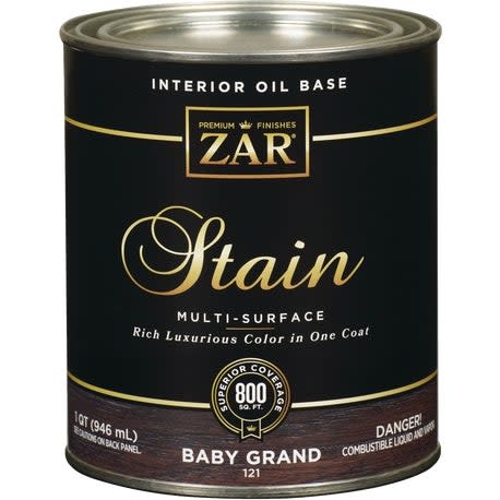 ZAR® Interior Oil Base Baby Grand Wood Stain, 1 Quart