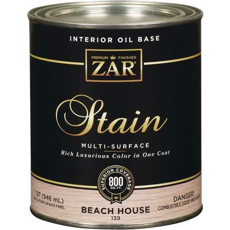 ZAR® Interior Oil Base Beach House Wood Stain, 1 Quart