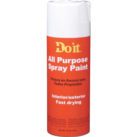 Do it Best White All Purpose Gloss Spray Paint, 10 oz.