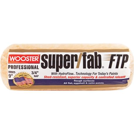 Wooster Super/Fab Knit Fabric Roller Cover, 9 x 3/4 in.