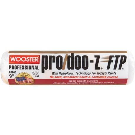 Wooster Pro/DOO-Z FTP Woven Fabric Roller Cover, 9 x 3/8 in.