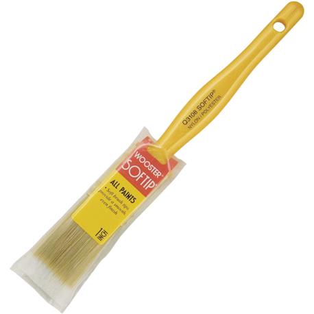 Wooster Softip Flat Sash Paint Brush, 1 in.