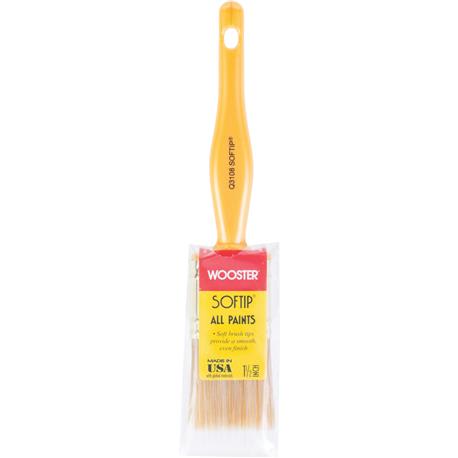 Wooster Softip Flat Sash Paint Brush, 1-1/2 In.