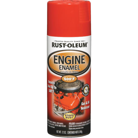 Rust-Oleum Gloss Ford Red Engine Enamel Spray Paint, 12 oz.