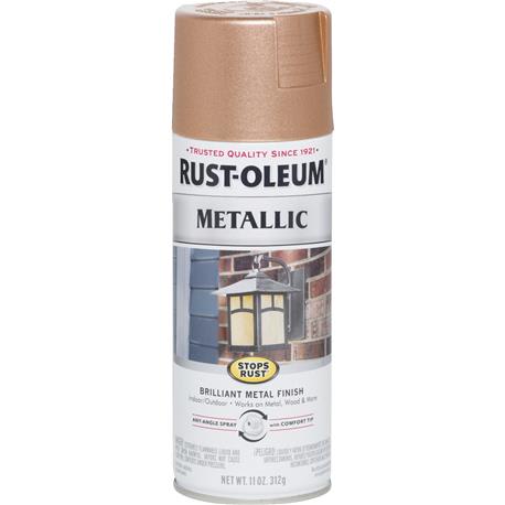 Rust-Oleum Copper Metallic Spray Paint, 11 oz.