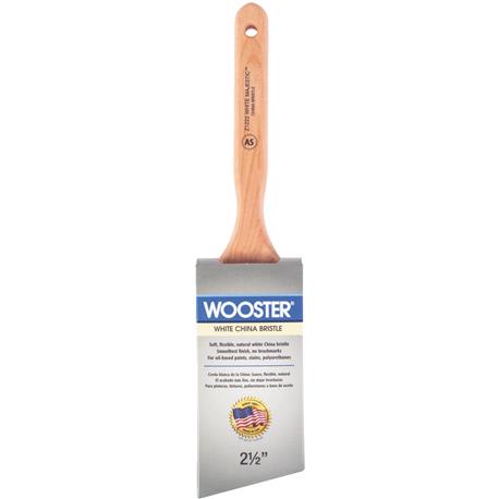 Wooster Lindbeck Silver/Tip Angle Sash White China Bristle Paint Brush