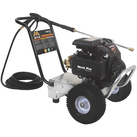 Mi-T-M Work Pro 3000 Psi Honda Engine Cold Water Gas Pressure Washer