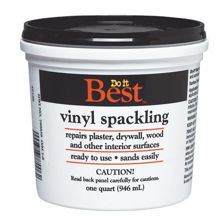 Do it Best All Purpose Vinyl Spackling Paste, 1 Quart