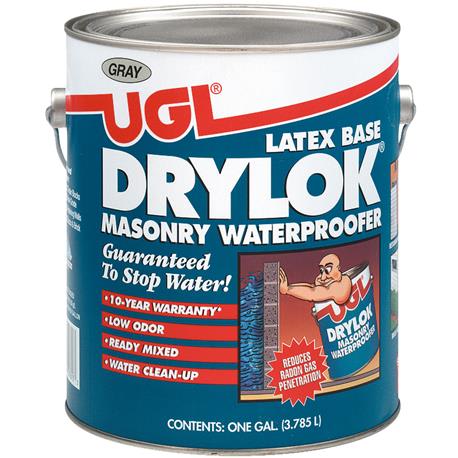 DRYLOK Gray Latex Masonry Waterproofer, 1 Gallon