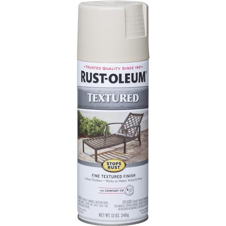 Rust-Oleum White Textured Finish Spray Paint, 12 oz.