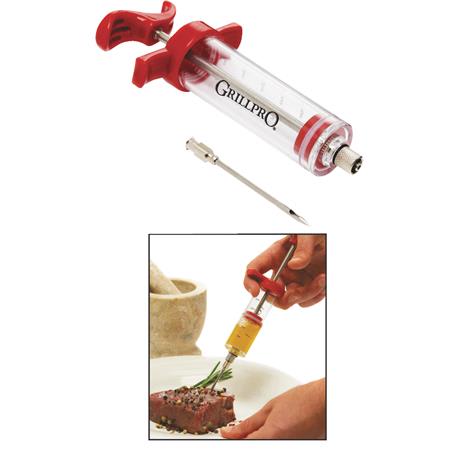 GrillPro Stainless Steel Marinade Meat Injector, 10 in.