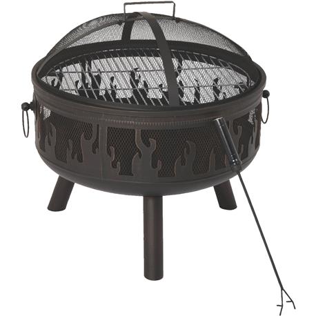 Outdoor Expressions Flame Fire Pit, 24 in.