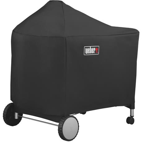 Weber Performer Premium & Deluxe Black Polyester Grill Cover, 49 in.