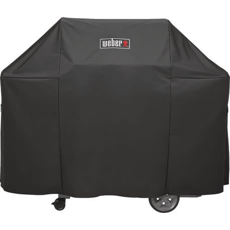 Weber Genesis 300 Series Black Polyester Grill Cover, 63 in.