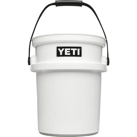 YETI White Loadout 5 Gallon Bucket