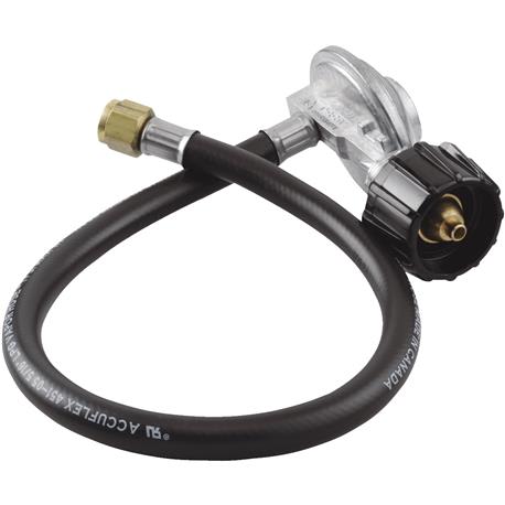 Weber Rubber Liquid Propane Hose & Regulator, 21 in.