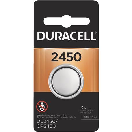 Duracell 2450 Lithium Coin Cell Battery