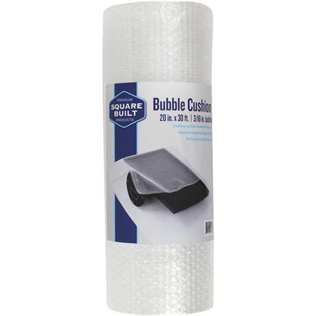 Square Built Thick Cushion Bubble Wrap, 20 in. x 30 ft. x 3/16 in. Thick