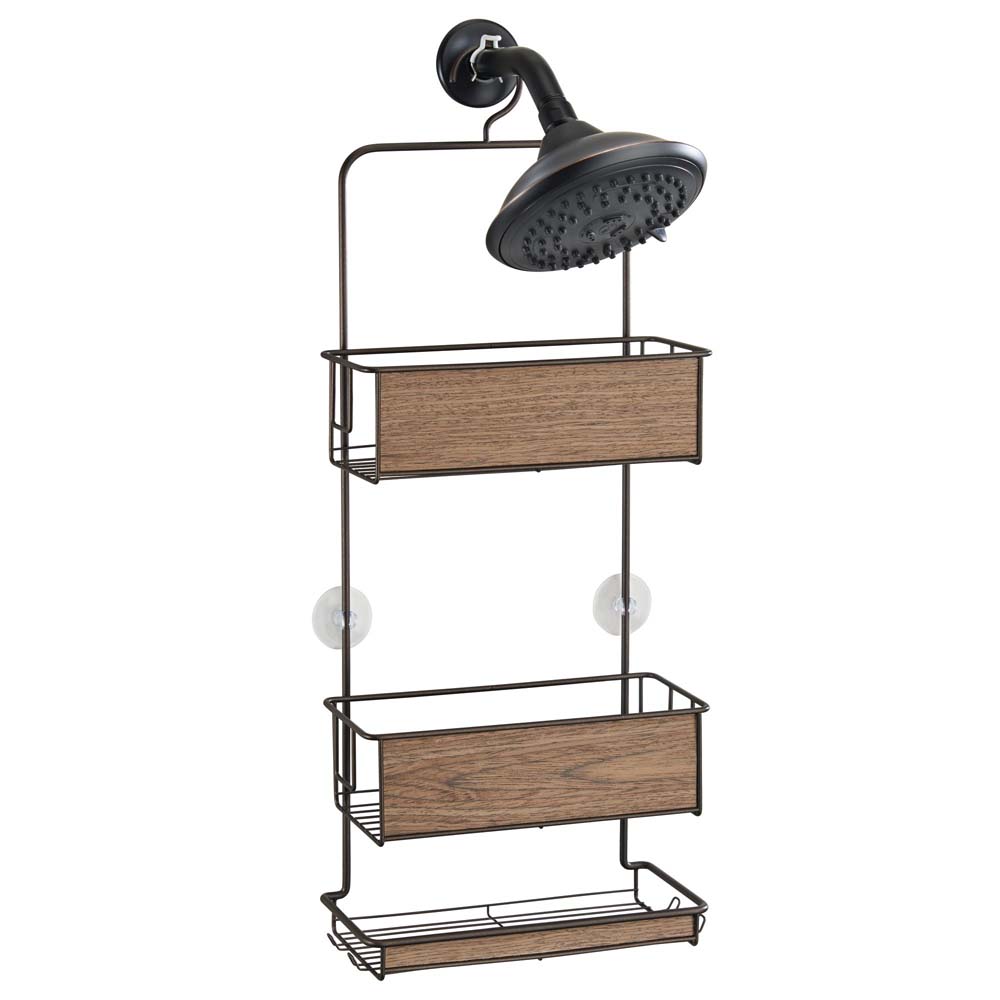 Interdesign 90777 Real Wood Shower Caddy 81492907770 eBay