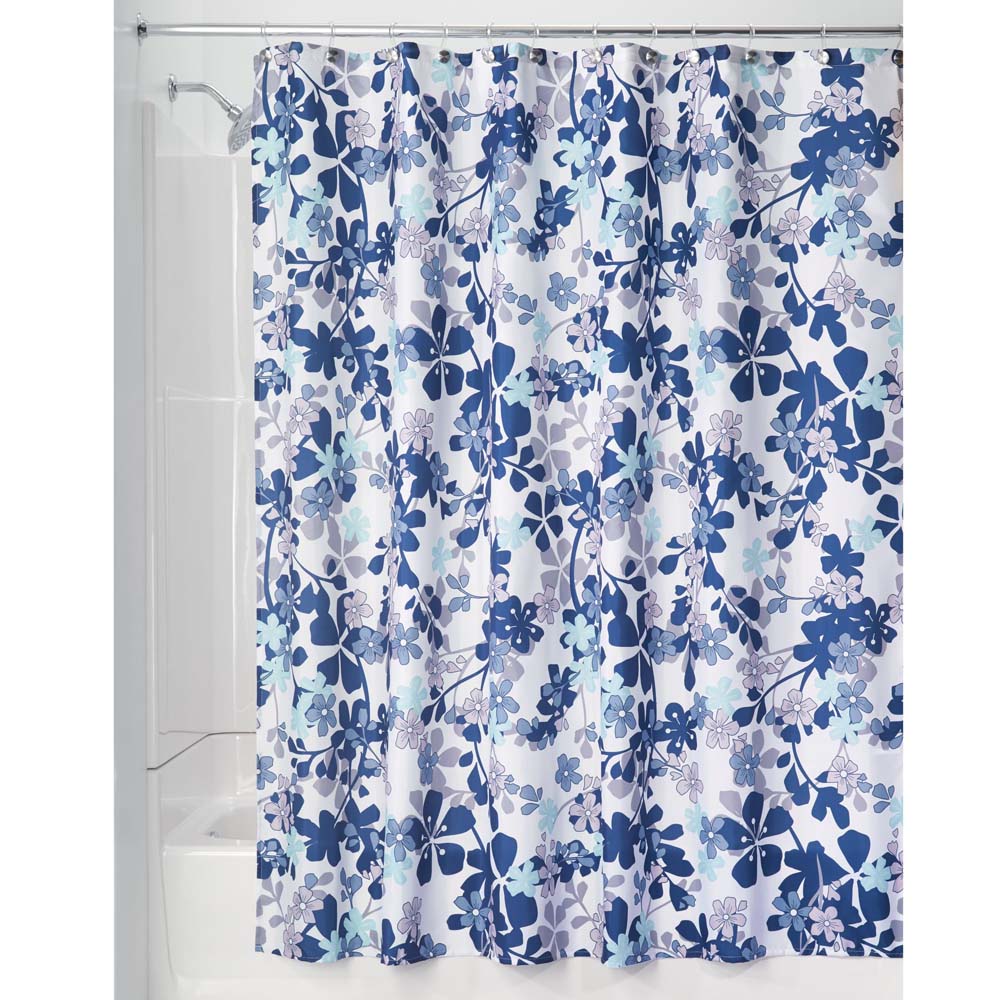 Interdesign #61020 Luna Floral Shower Curtain