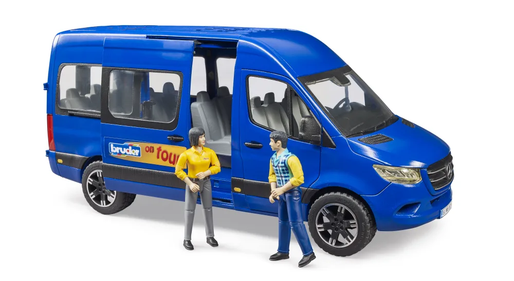 Bruder 02670 MB Sprinter Transfer with Driver & Passenger