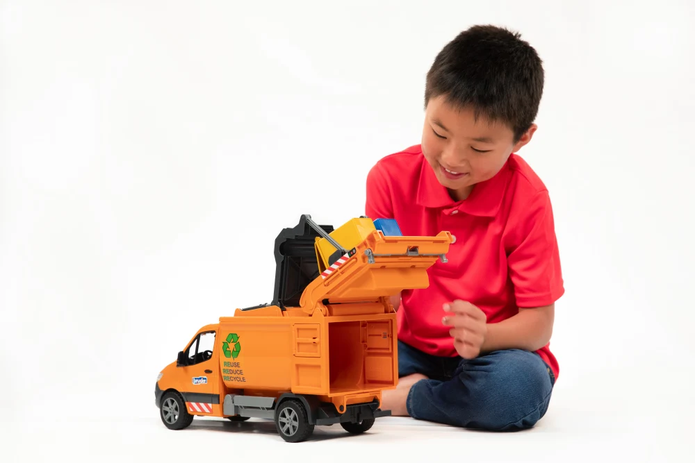 Bruder MB Sprinter Garbage Truck Toy | Hartville Hardware