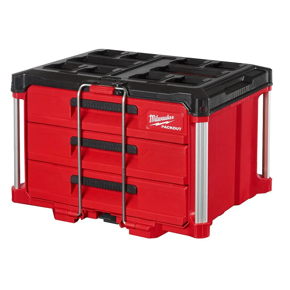 Milwaukee PACKOUT 3-Drawer Tool Box | Hartville Hardware