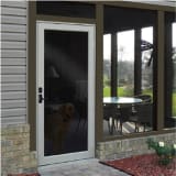 Outside of home's screendoor