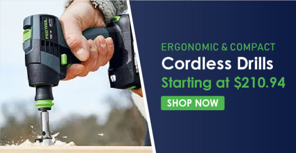 Product page for Festool drills