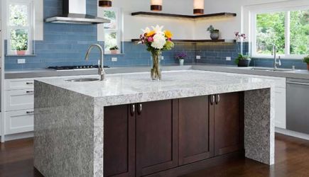 Cambria Countertop Waterfall Legs