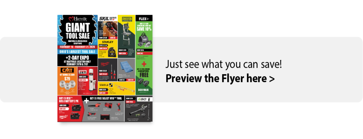 Tool Sale Flyer
