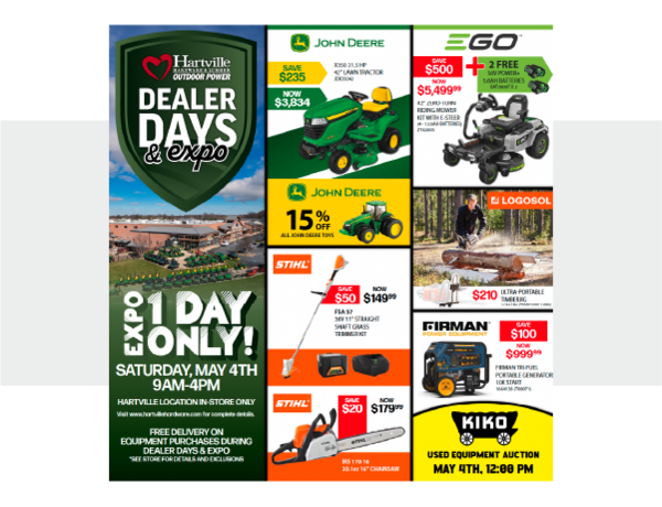 Shop our Dealer Days flyer