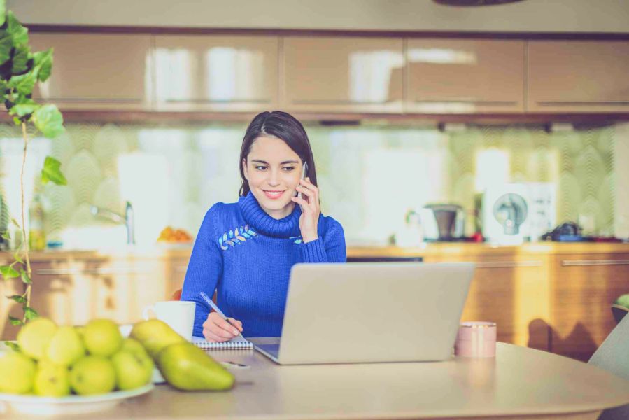 step 3 - place the order - woman on phone