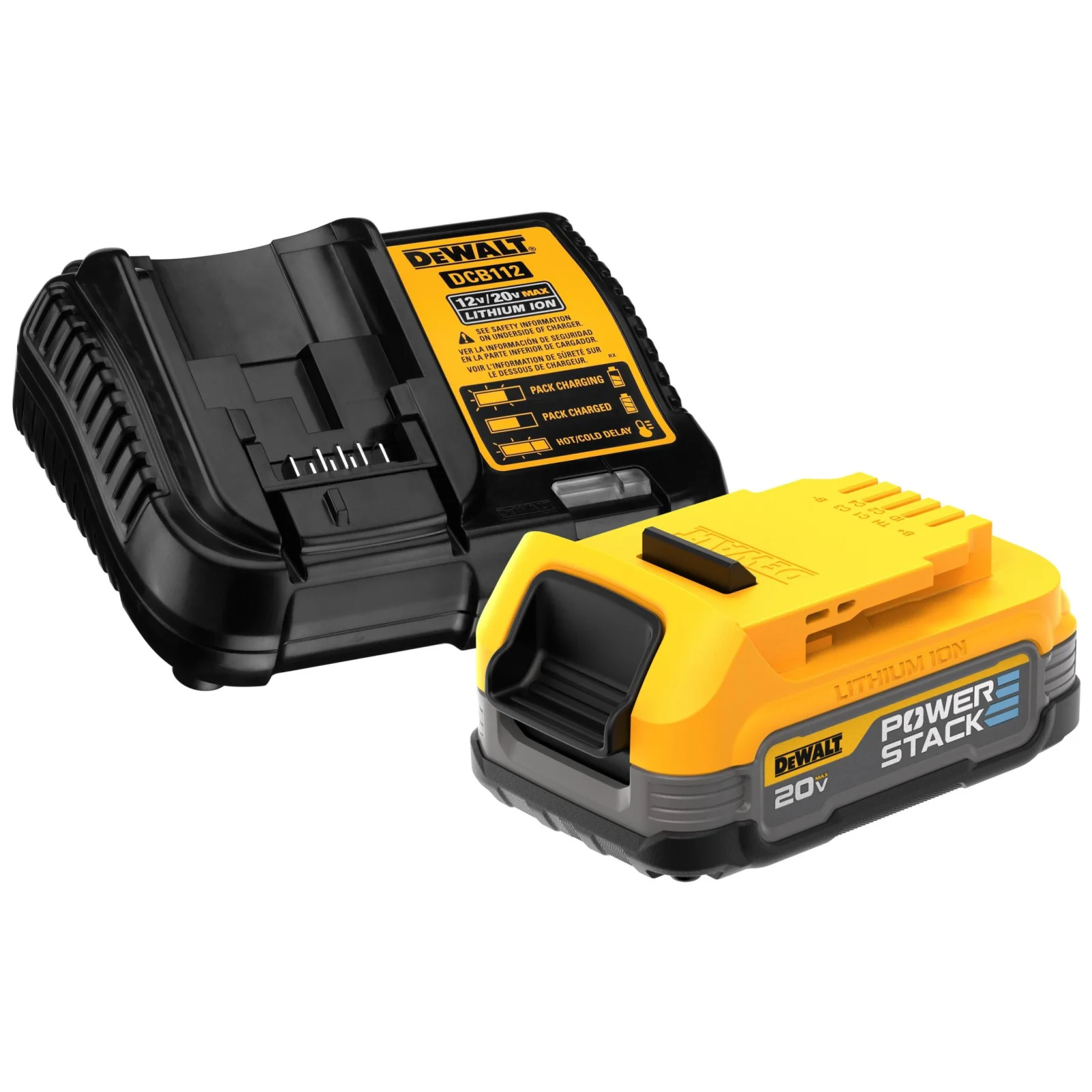 DEWALT 20V MAX Powerstack Compact Battery Charger Kit Hartville Hardware
