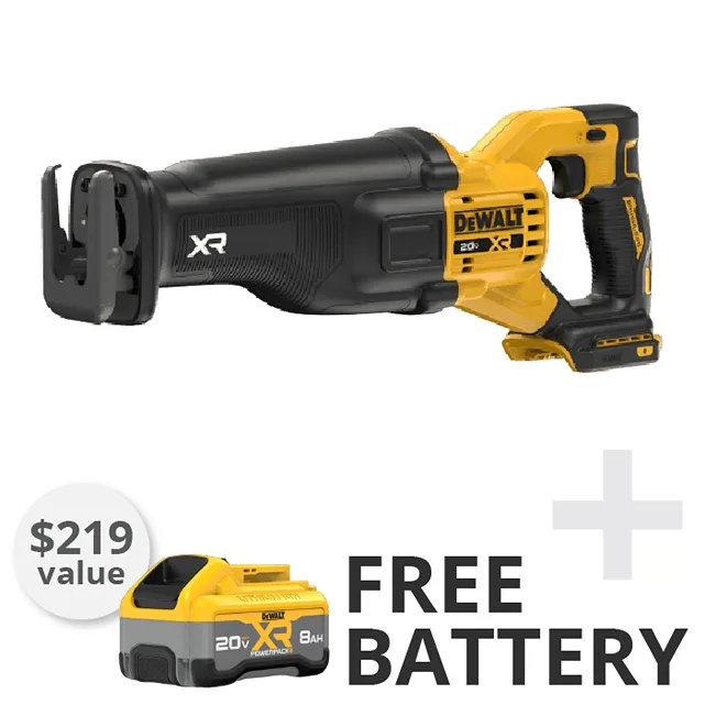 Dewalt max xr reciprocating saw hotsell