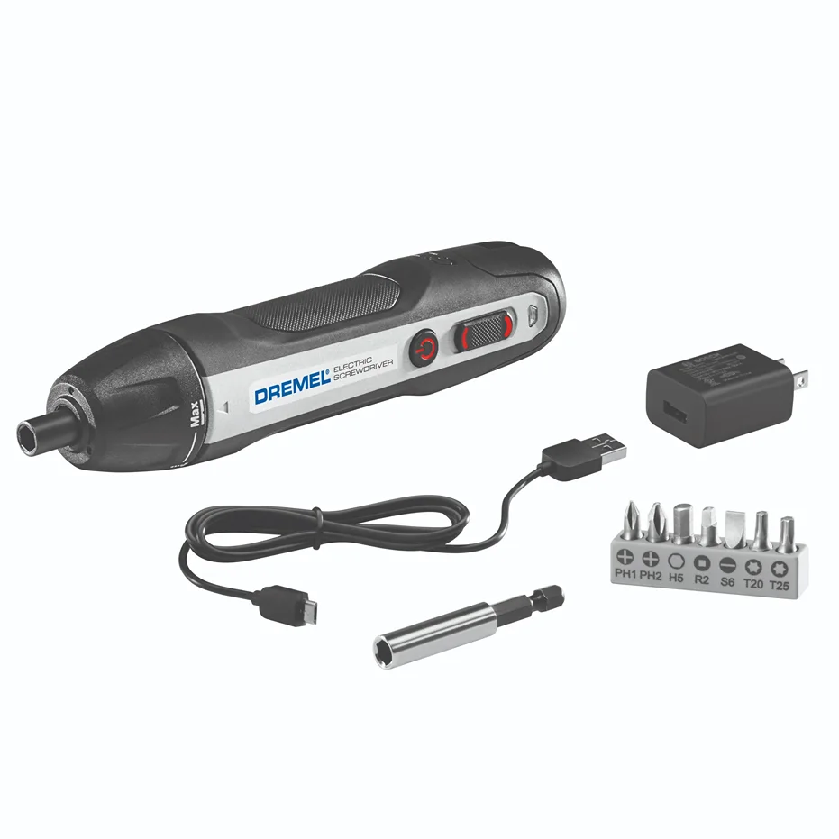 Dremel 4V USB Rechargeable Cordless Screwdriver Kit Hartville Hardware