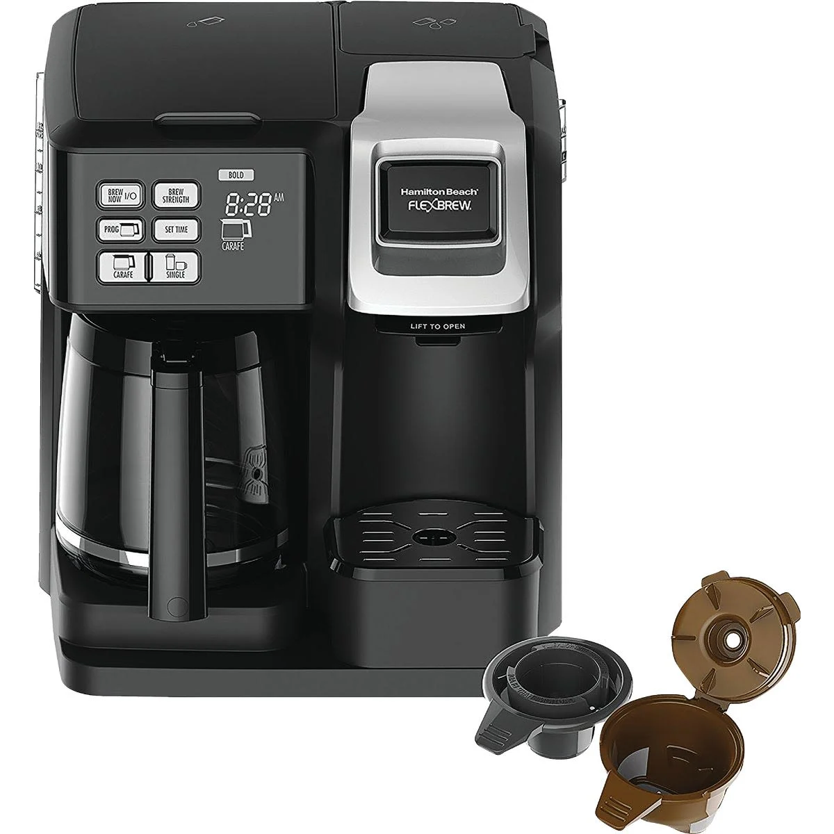 Hamilton beach two way brewer online