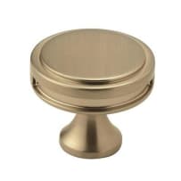 Amerock Ravino 1-1/4 Diameter Cabinet Knob in Champagne Bronze