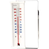 Taylor Indoor Outdoor Thermometer - Jumbo Number Wall Thermometer, 14.5in