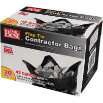 Bilt-Tuf 42 Gallon Black Contractor Trash Bag
