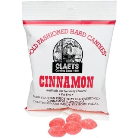 Claeys Candy Cinnamon Old Fashioned Hard Candy, 6 oz.