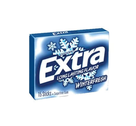 Extra Winterfresh Gum, 15 Sticks